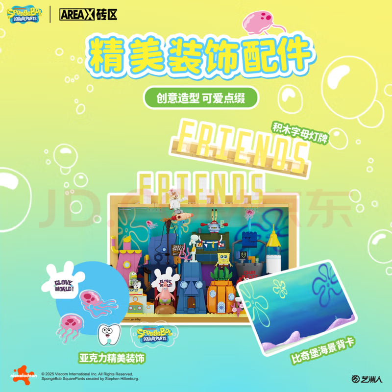 Areax SpongeBob SquarePants 3D Decorative Painting