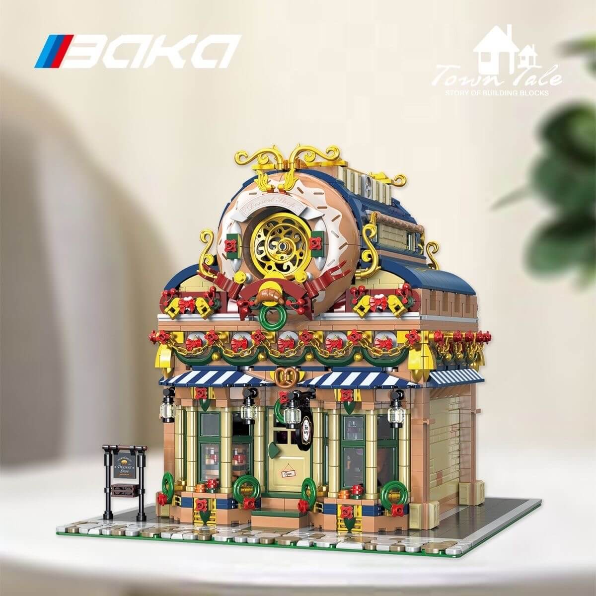 BAKA 33202 Donut Dessert Workshop-Afobrick