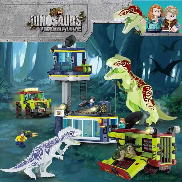 Forange FC3725 Dinosaur Quest Hunt the Mutant T-Rex Afobrick