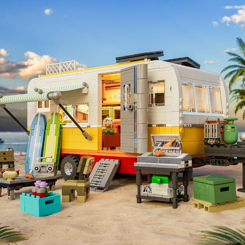 Beach Toy Rv Funwhole F9032 Beach RV Travel Trailer-Afobrick