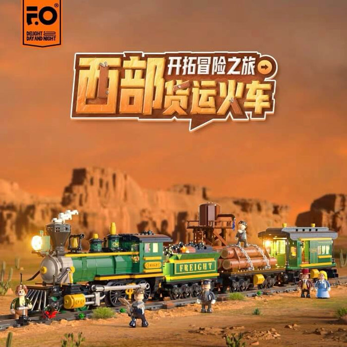 Funwhole F9036 Western Train-Afobrick