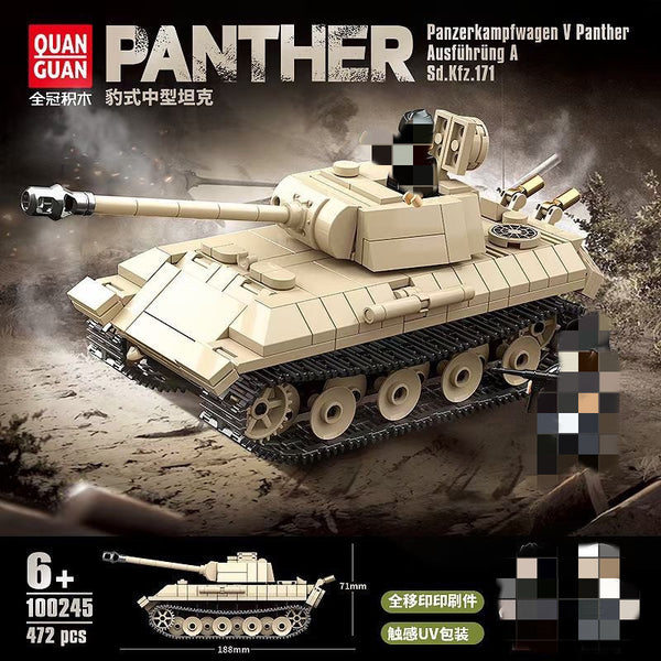 Quanguan 100245 Panther mittlerer Panzer