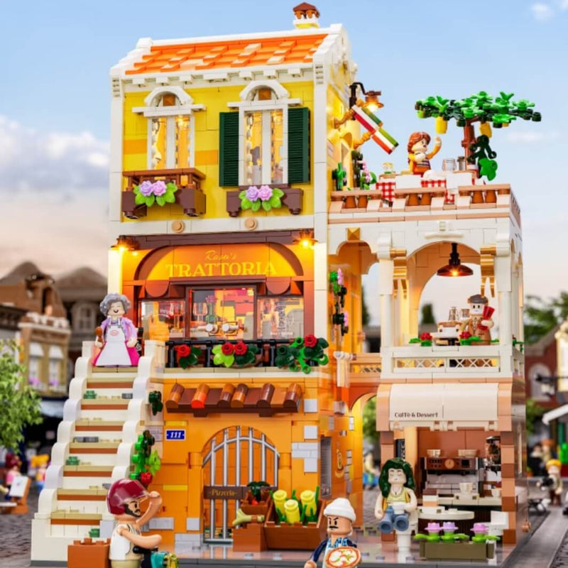 Lumibricks 15010 Italian family restaurant