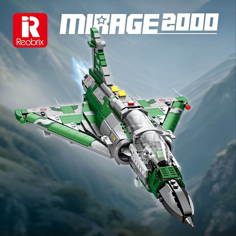 リコページ Reobrix 33044 Mirage 2000 aircraft