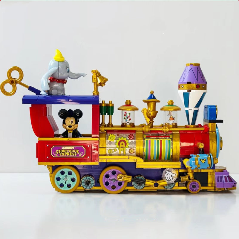 Little Cathy circus train building blocks toy