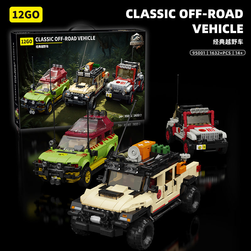 12go Model Bricks 12GO 95001 Classic off-road vehicle