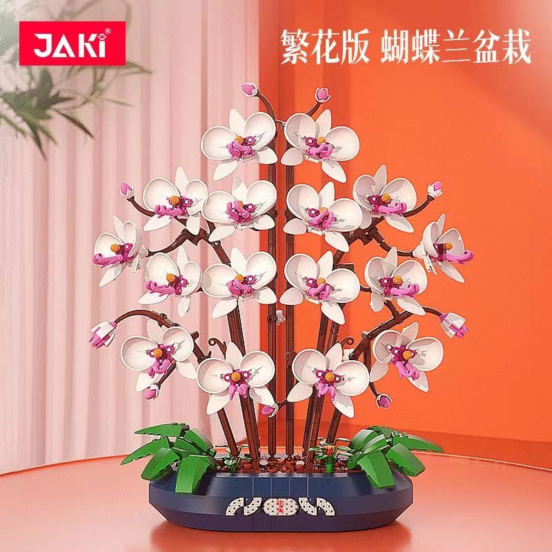 JAKI JK2908 Snow Jade Phalaenopsis Orchid