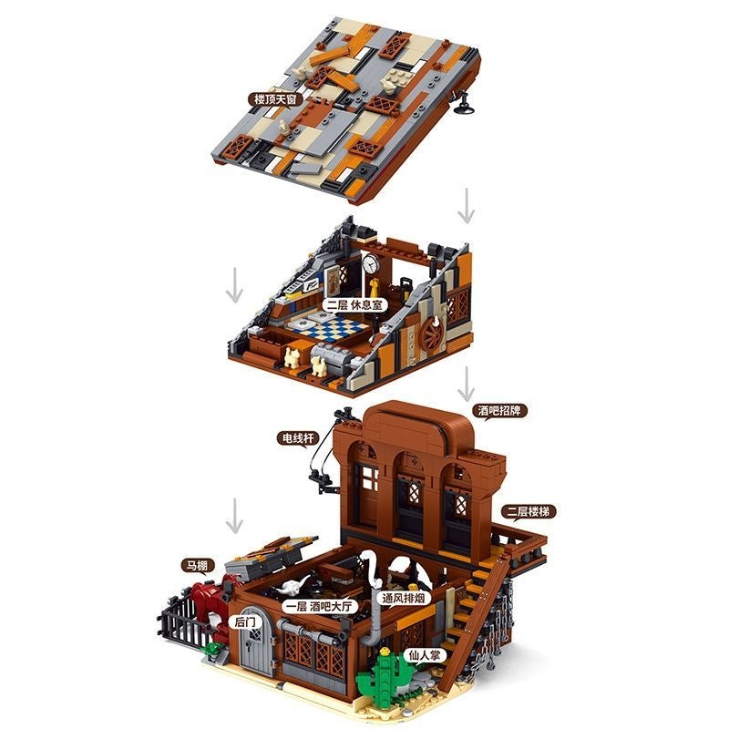 JD108 Western Cowboy BAR