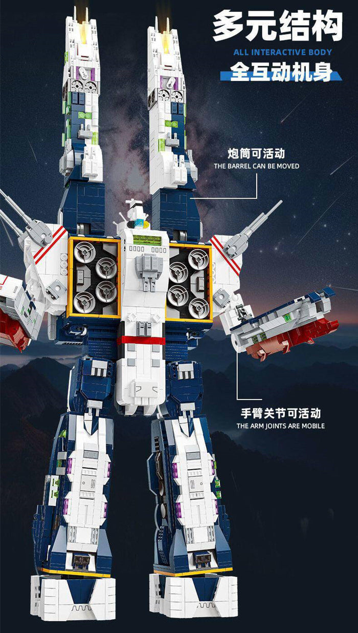 JIE STAR 58144 SDF-1 Macross-Afobrick