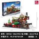 JIE STAR 89142 The Railway Station At Christmas