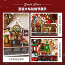 JIE STAR 89142 The Railway Station At Christmas