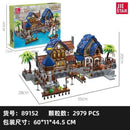 JIESTAR 89152 Medieval Harbor Afobrick