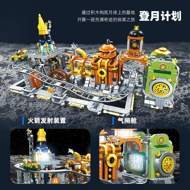 JIE STAR JJ9114 Steampunk: Moon Base