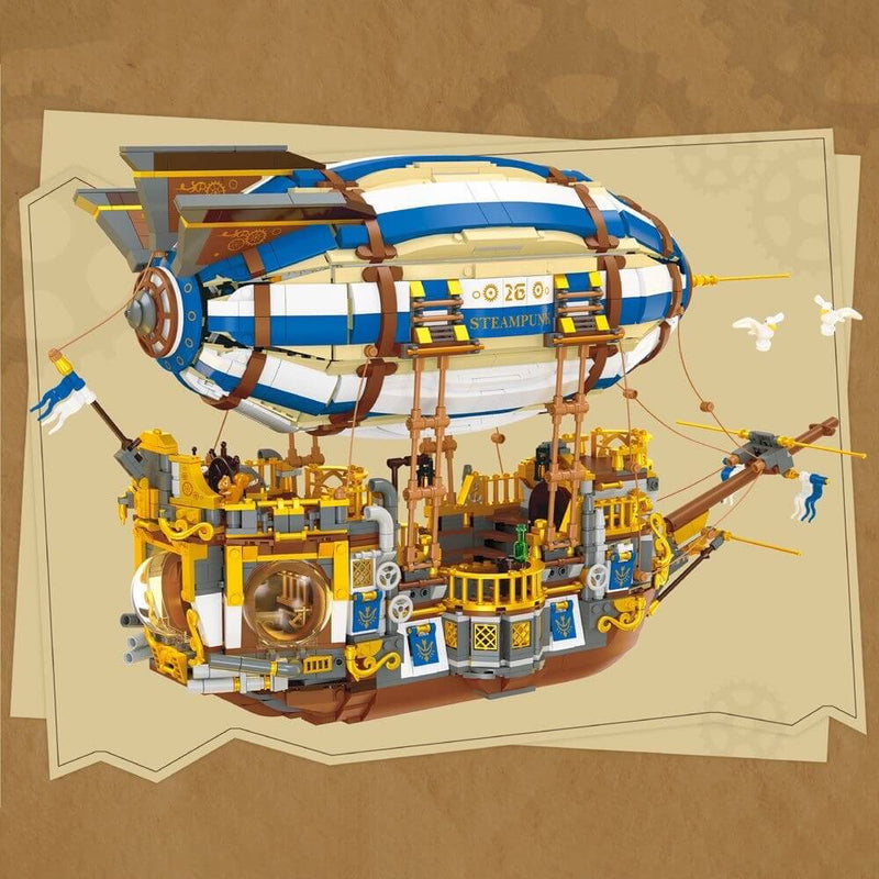 JIE STAR JJ9126 Steampunk Airship