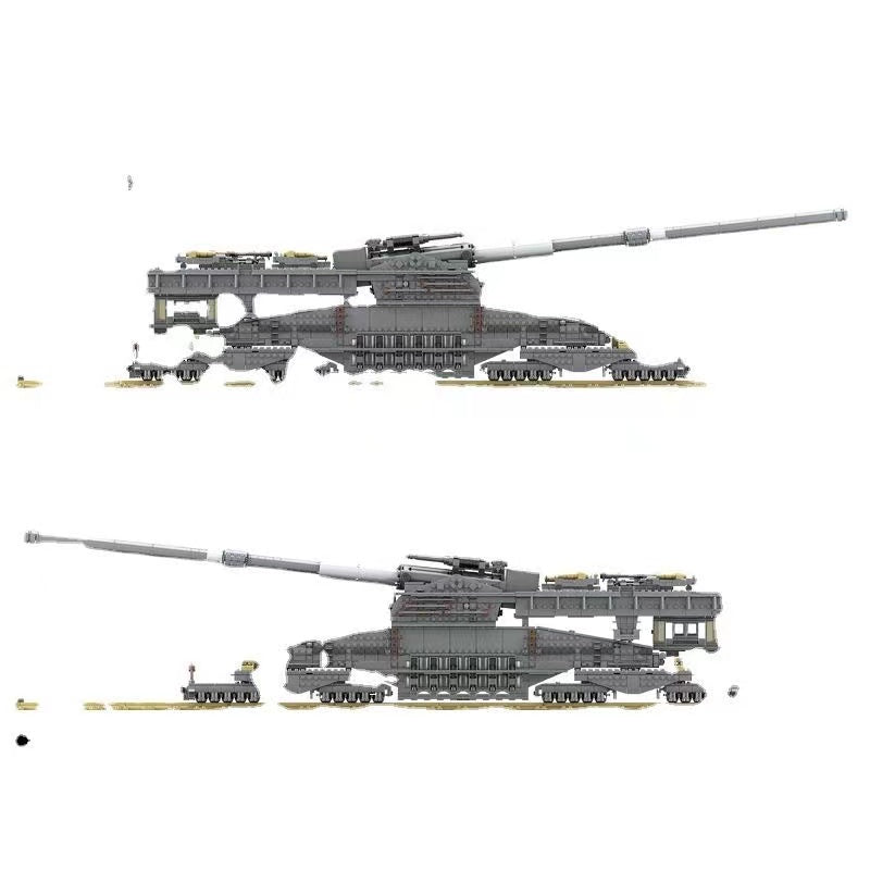 KAZI KY10005 German 800mm Railway Gun Dora