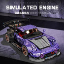 KBOX 10544 Low-riding retro Porsche 911