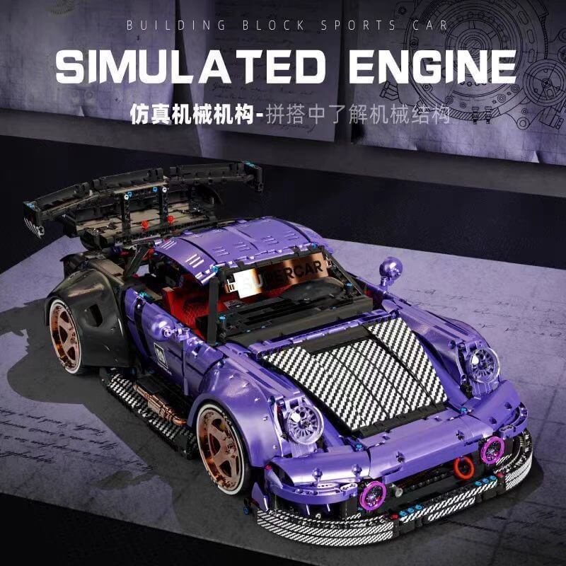 KBOX 10544 Low riding Retro Porsche 911 kbox-10544-low-riding-retro-porsche-911