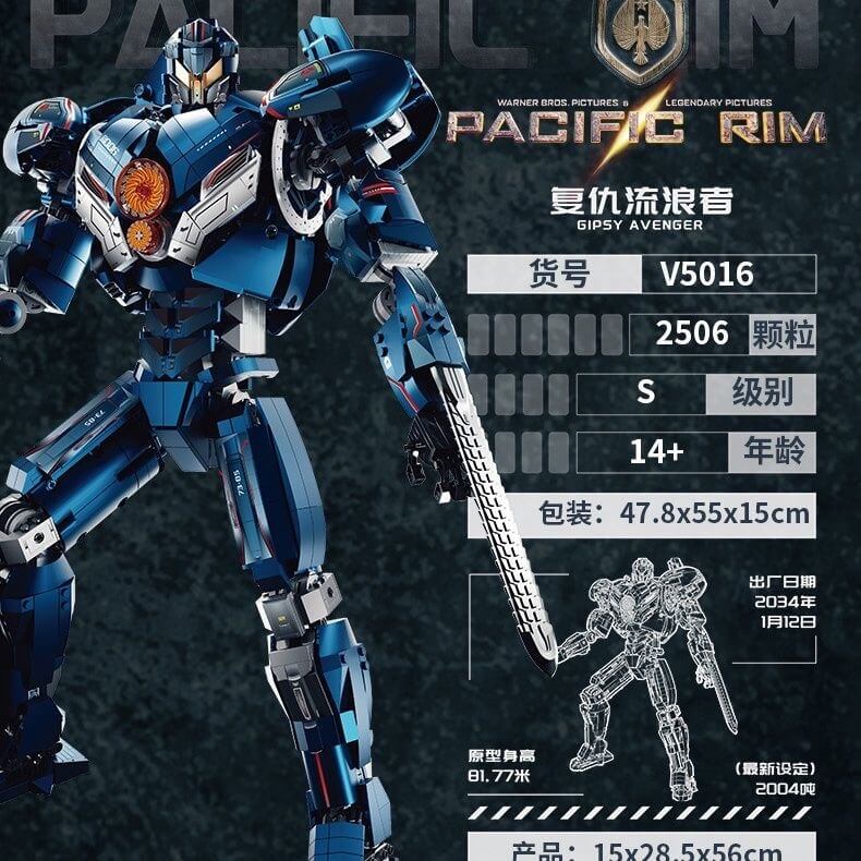 Kbox Pacific Rim Mecha S Series