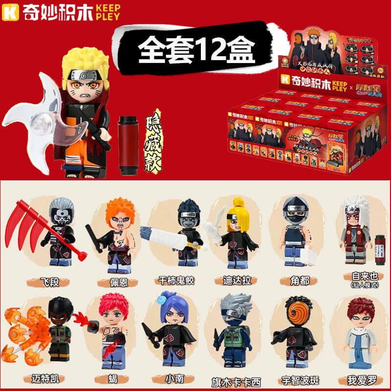 Keeppley 79002 Naruto Minifigure Season 2