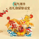 Keeppley K19908 Auspicious dragon holding beads