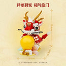 Keeppley K19909 Dragon holding golden beads