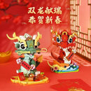 Keeppley K19910 Auspicious Dragons