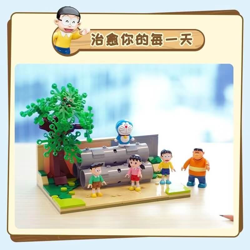 Keeppley K20409 Doraemon Cement Pipe Vacant Land