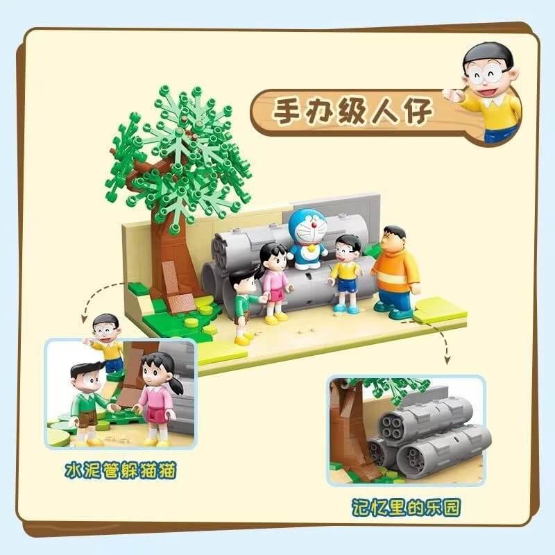 Keeppley K20409 Doraemon Cement Pipe Vacant Land