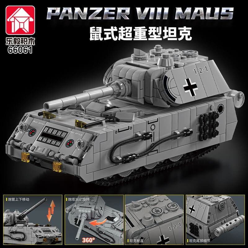 LEYI 66061 Maus super heavy tank