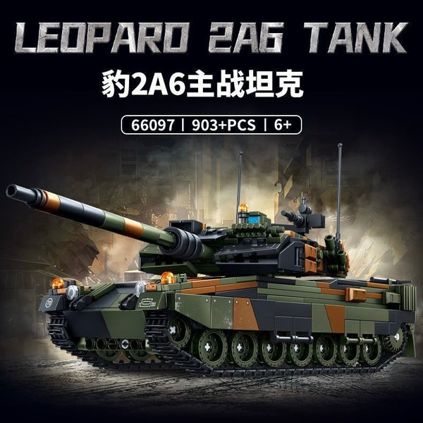 LEYI 66097 Leopard 2A6 Tank