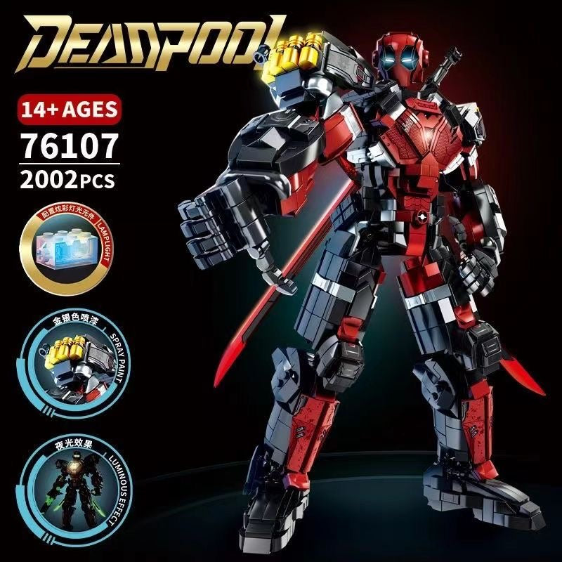 LY BLOCK 76107 Deadpool Mecha