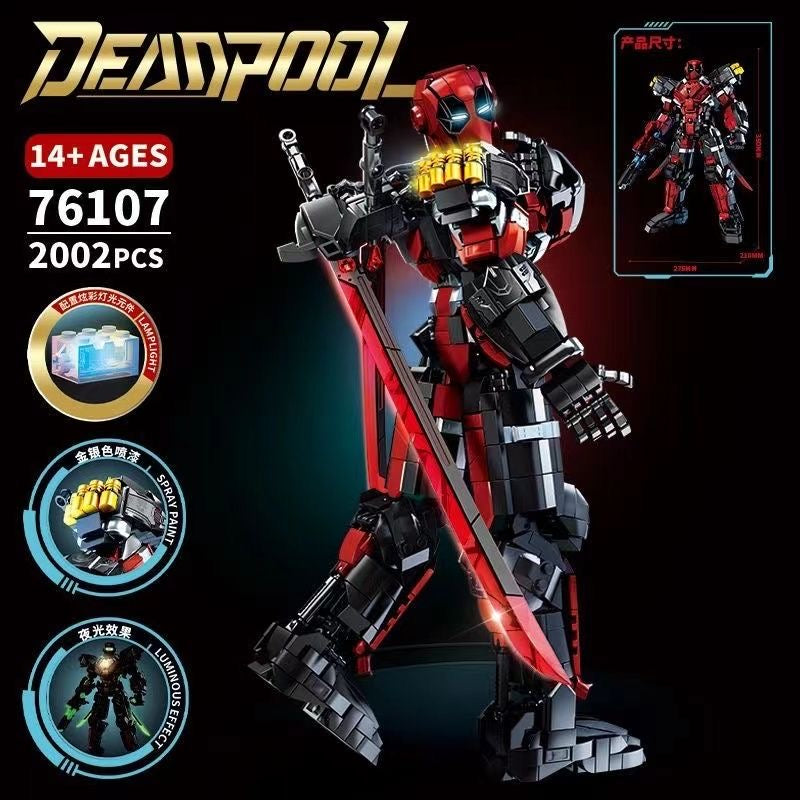 LY BLOCK 76107 Deadpool Mecha