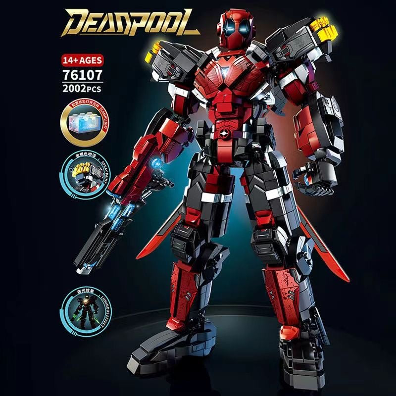 LY BLOCK 76107 Deadpool Mecha