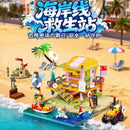 Lumibricks 18008 Coastline Lifesaving Station