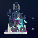 Lumibricks L9091 Observatory on the cliff