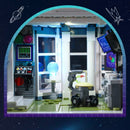 Lumibricks L9091 Observatory on the cliff