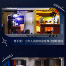 Lumibricks L9091 Observatory on the cliff