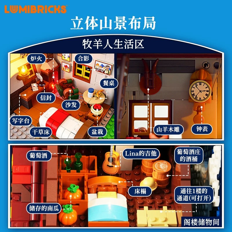 Lumibricks L9094 Shepherd Hut