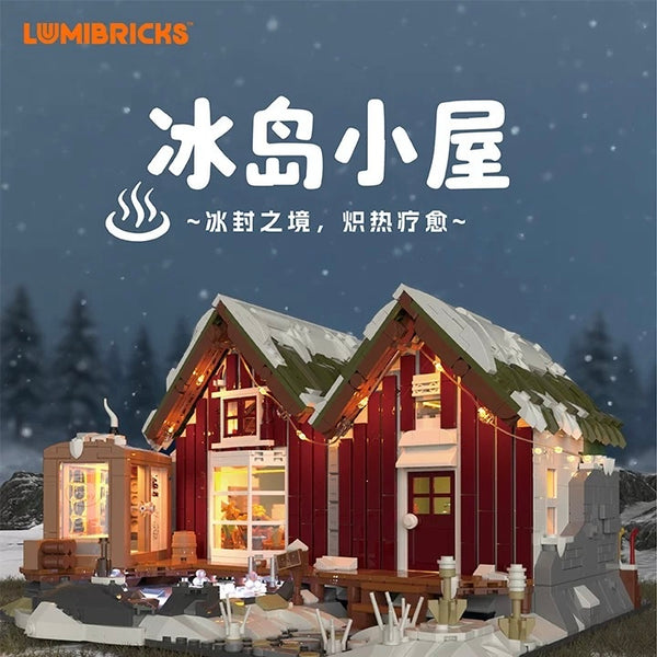 Lumibricks L9096 Lcelandic Hut