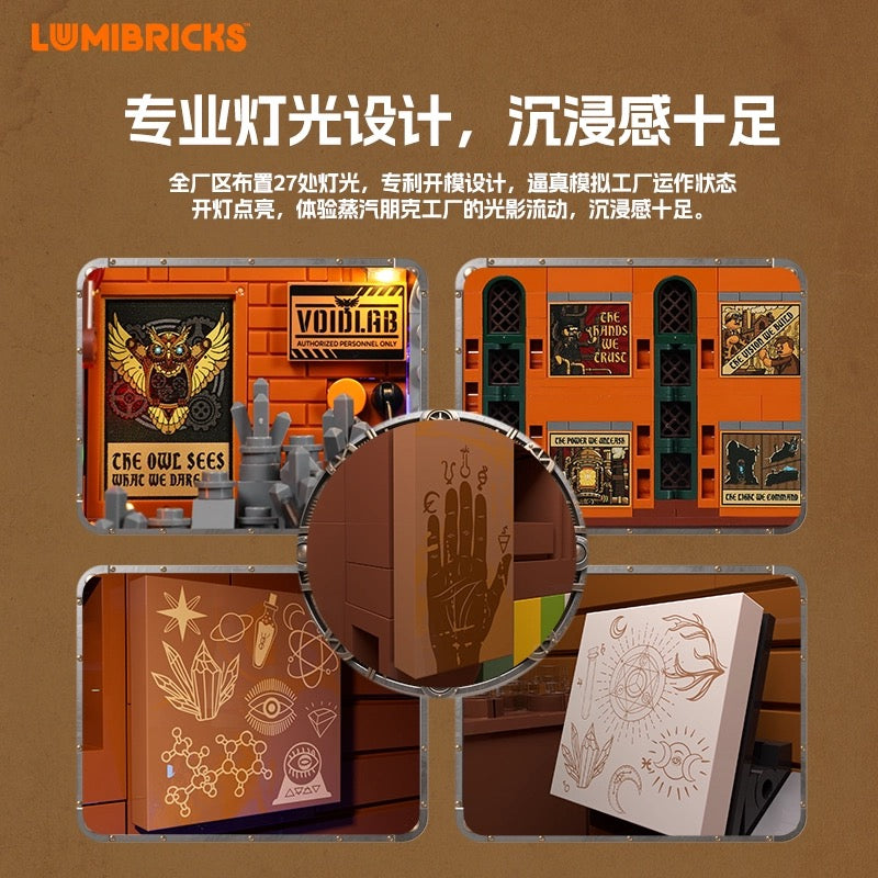 Lumibricks L9101 Steampunk Ore Factory