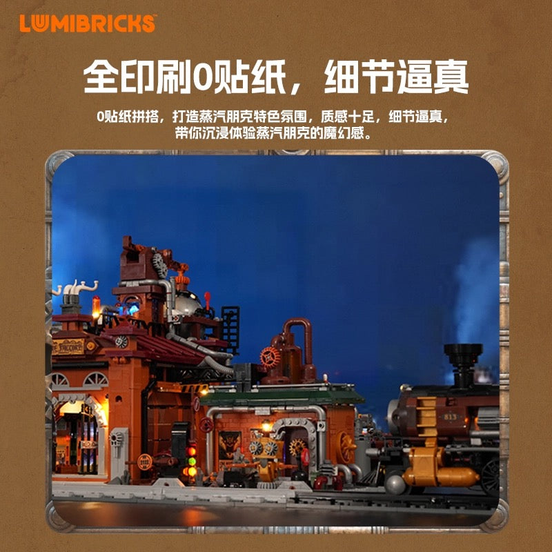 Lumibricks L9101 Steampunk Ore Factory