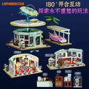 Lumibricks L9104 UFO Drive-In Restaurant