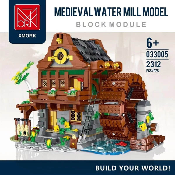 Mork Model 033005 MEDIEVAL WATERMILL MORK MODEL