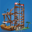 Mould King 11013 Double Helix Roller Coaster