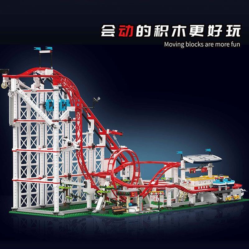 Mould King 11014 Dreamland Roller Coaster