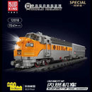 Mould King 12018 USA EMD F7 WP Diesel Locomotive