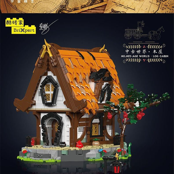 Mould King 16054 Midage World Log Cabin