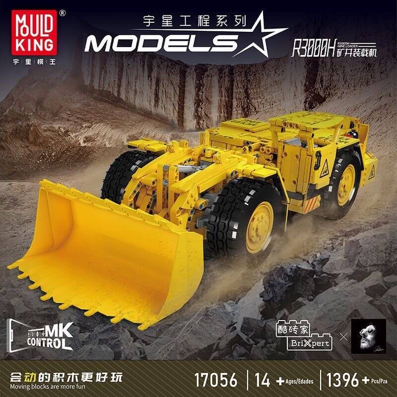 Mould King 17056 R3000H Mine Loader-Afobrick