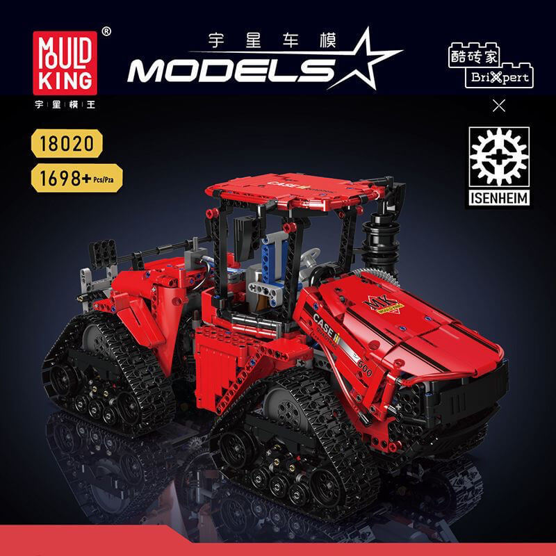 Mould King 18020 Pneumatic Crawler Tractor