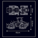 Mould King 18020 Pneumatic Crawler Tractor